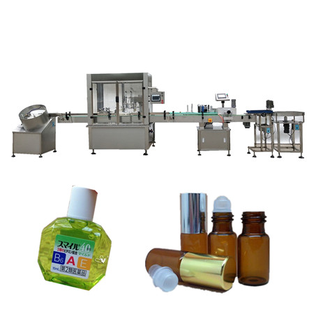 آلة تعبئة زجاجة القطارة الأوتوماتيكية المخصصة حسب الطلب CBD Oil Filler لـ 10 مل 30 مل