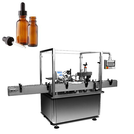 آلة تعبئة زيت الزيتون الأوتوماتيكية الكاملة عالية الدقة / آلة تعبئة القارورة