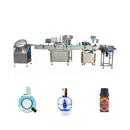 مصنع تعبئة المعدات للسائل E- السائل السجائر الكهربائية آلة تعبئة الزيت العطري