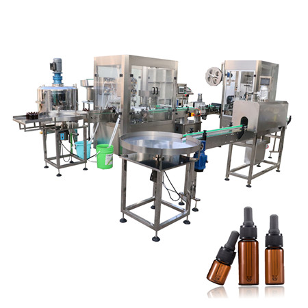 10 مل 15 مل 30 مل 50 مل الزيوت الأساسية زجاجة ملء آلة السد مصنعين لآلات تعبئة الزجاجات